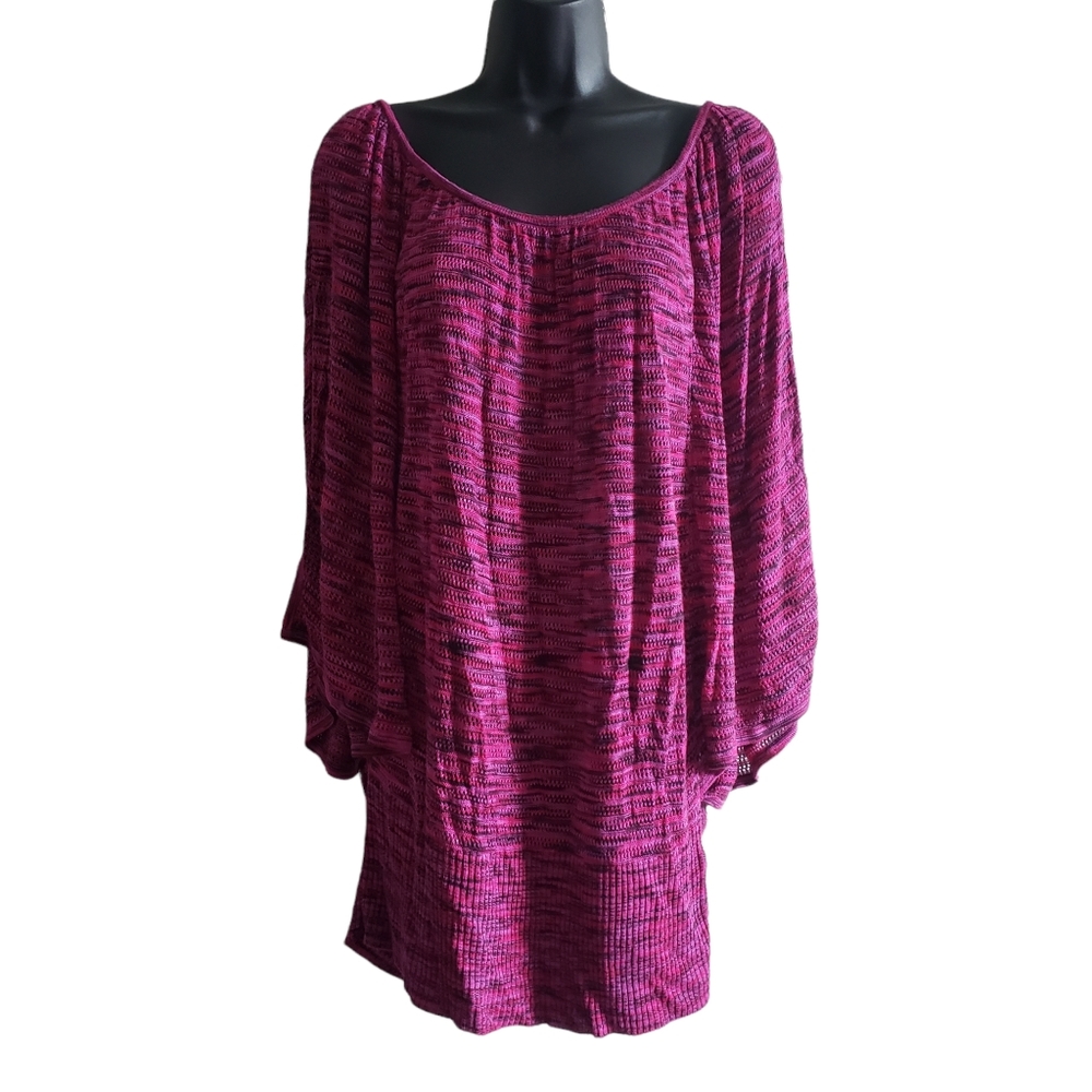 Eloquii Open Knit Top